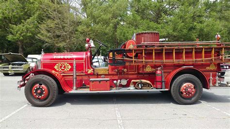 1930 Red Goodwill Seagrave Pumper Fire Truck Youtube