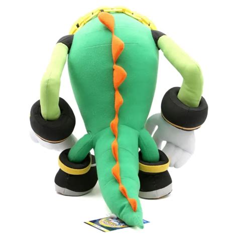 Sonic The Hedgehog Vector The Crocodile 14 Plushie New Ge 52633 33 09 Picclick