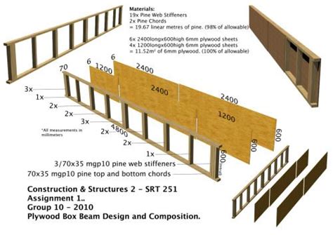 This Is The Basic Schematic Design Of Our Beam The Plan Is Of A