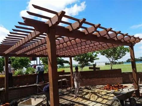 Tunnel Mild Steel Outdoor Pergola Roofing Shed At Rs 320square Feet In