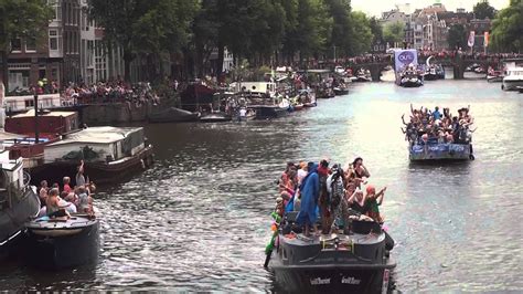 amsterdam gaypride 2014 canal parade 4 youtube