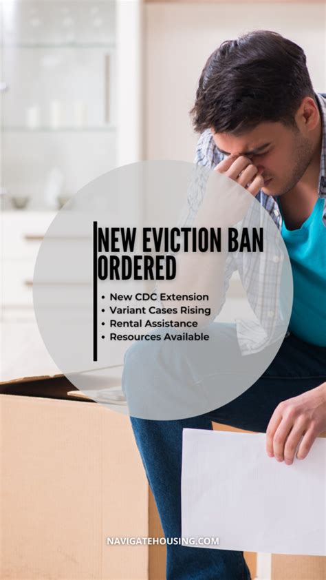 new eviction ban ordered navigate housing