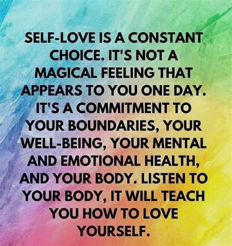Self Love Is A Constant Choice Pictures, Photos, and Images for ...