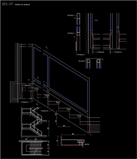 Stair Construction Details Dwg Detail For Autocad • Designs Cad