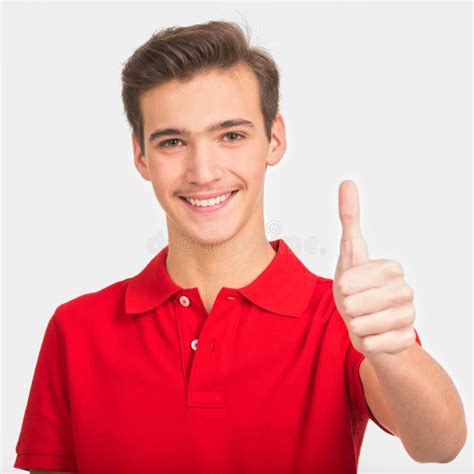 174 Smiling Teenager Show Thumb Up Sign Stock Photos Free And Royalty