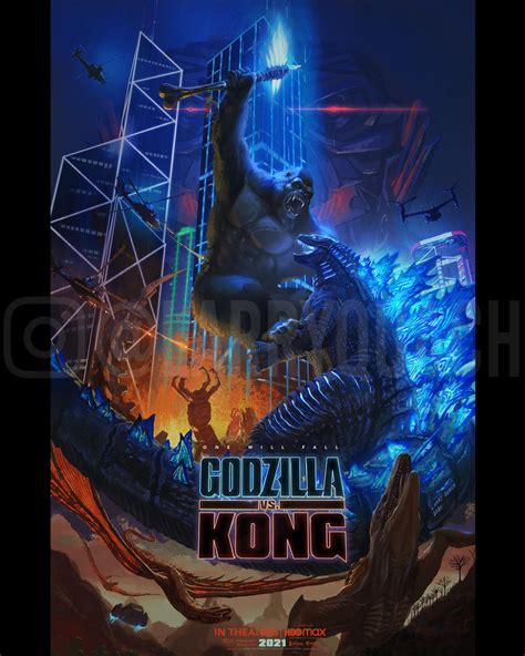 Godzilla Vs Kong Poster By Nobackstreetboys On Deviantart Godzilla Vs