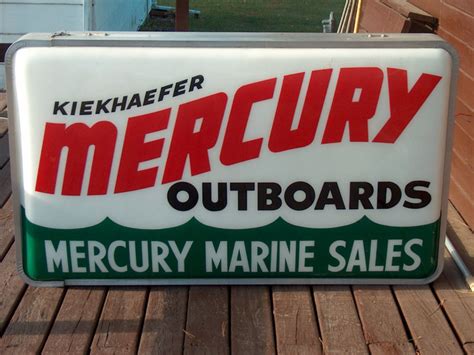 Mercury Outboard Sign Old Outboards Pinterest Mercury Outboard