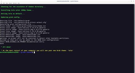 How To Change Grub Theme In Linux Ostechnix