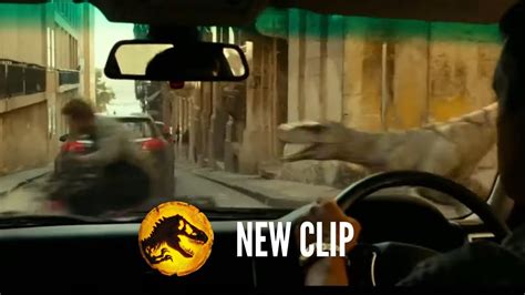New Extended Atrociraptors Malta Chase Clip Jurassic World Dominion Youtube