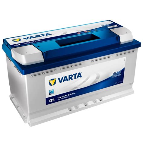 Battery Varta G3 95ah Varta From 80ah To 105ah