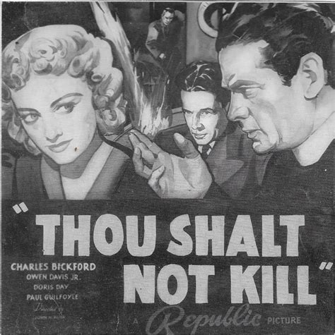 thou shalt not kill 1939