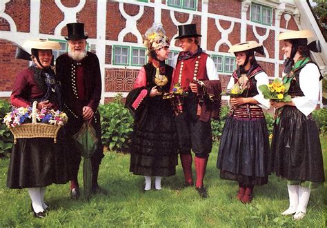Folkcostumeandembroidery Overview Of The Folk Costumes Of Germany