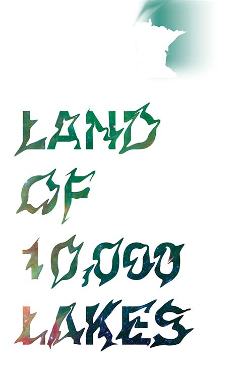 Land Of 10000 Lakes On Behance