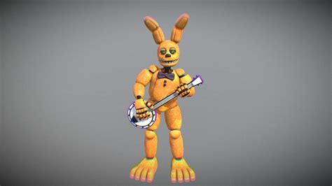 Spring Bonnie From Fnaf 3 Download Free 3d Model By Ann55010970637