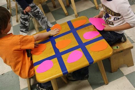 Each game is designed to work with groups of approximately 10 to 20 children, and each helps to develop fundamental movement skills such as running, jumping, and hopping through active fun. tic tac toe- have oversized games set up | Life size games ...