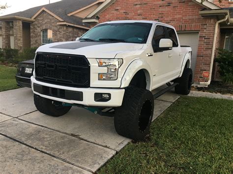 Ford Trucks Lifted White