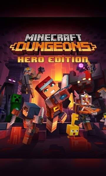Buy Minecraft Dungeons Hero Edition Pc Microsoft Key Europe