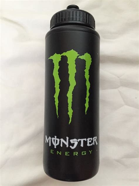 Monster Energy Drink Water Bottle Sipper Green Claw Logo New Promo
