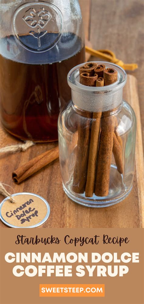 Quick And Easy Cinnamon Dolce Syrup Recipe Cinnamon Dolce Syrup
