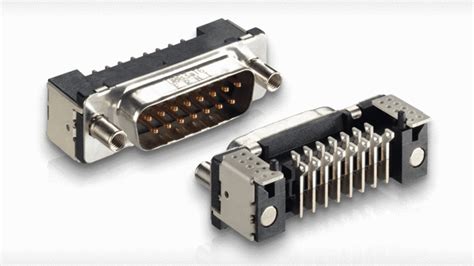 Erni Electronics Provides Extremely Robust D Sub Smt Connectors Erni