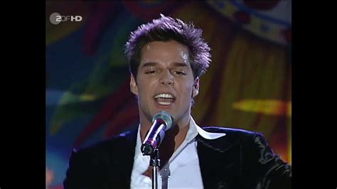 Ricky Martin Maria Live Zdf 2010 Hd Rare Gay Youtube