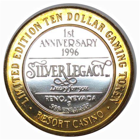 Silver Strike Collectors Series 10 Silver Gaming Token Silver
