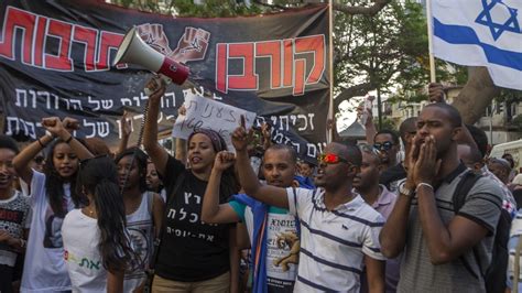 Ethiopian Jews Hold Protest In Tel Aviv Against Racism Racism News Al Jazeera