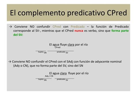 Ppt El Complemento Predicativo Cpred Powerpoint Presentation Free