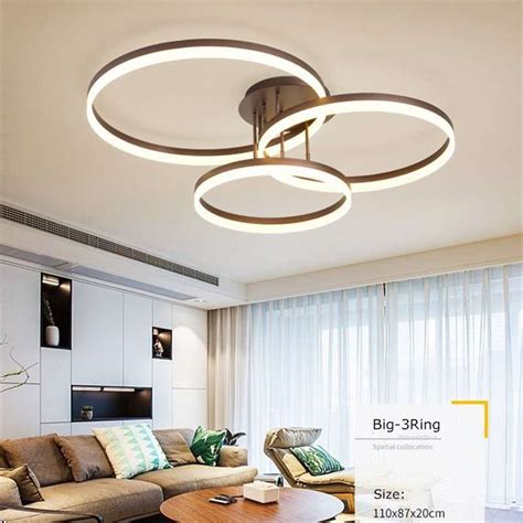 Modern And Simple Led Acrylic Ceiling Light Tomax Lighting
