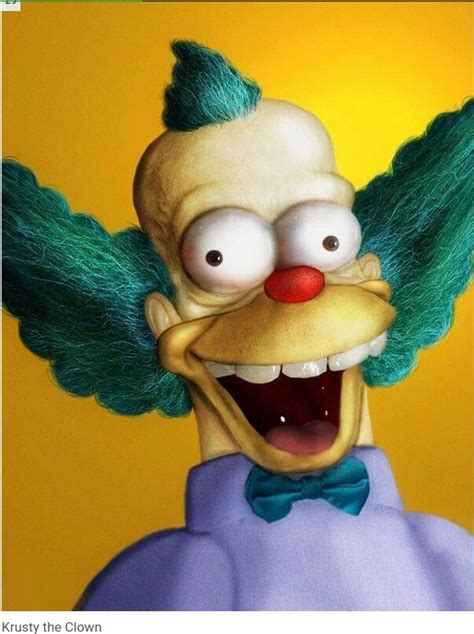 Krusty The Clown No Makeup