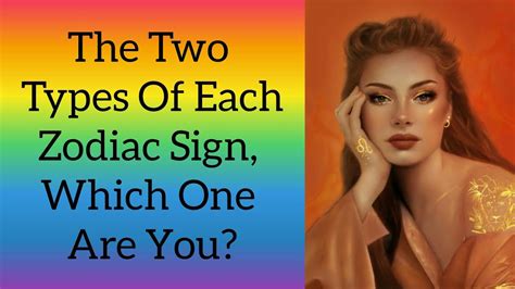 the two types of each zodiac sign part 1 zodiac zodiacsigns astrology types astroloa