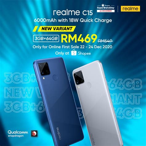 The ai cooling and screen power saving come together to prolong the battery duration. Realme C15 Dengan Snapdragon 460, 3GB RAM Bakal Ditawarkan ...