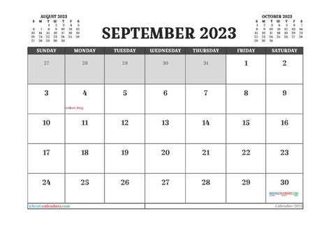 September 2023 Calendar Malaysia Get Calendar 2023 Update