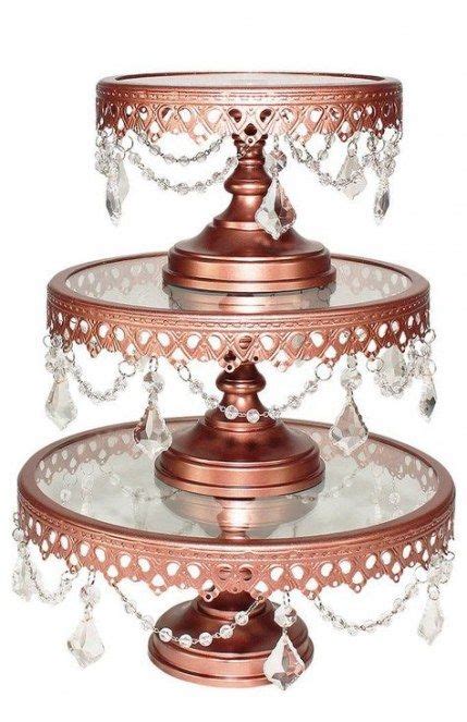 21 Trendy Ideas For Wedding Rose Gold Decorations Cake Stands Rose