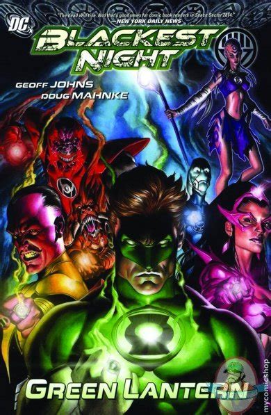 Green Lantern Blackest Night Covers