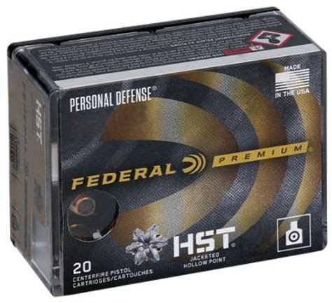 Federal Premium Personal Defense Hst Handgun Ammo 30 Super Carry