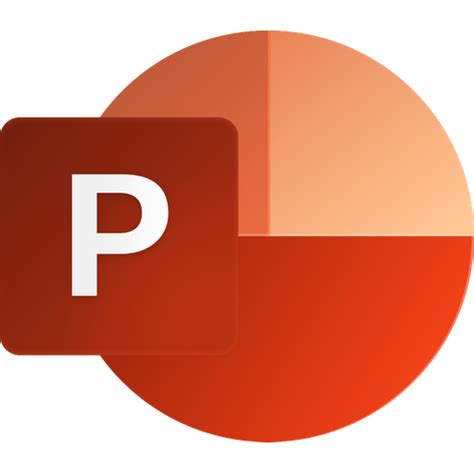 Powerpoint Icon Download In Flat Style