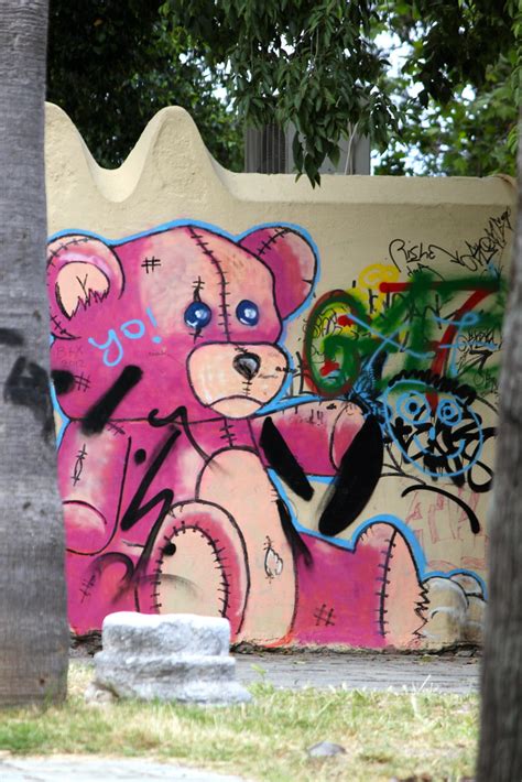 Teddy Bear Graffiti Kos Taylor Mc Flickr