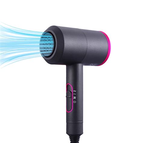 2 In 1 Hair Dryers Hammer Shape Hot Cold Wind Negative Ionic Hair Blow Strong Wind Hot Dryer For