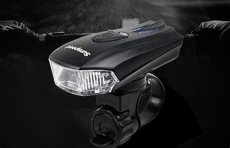 Amazon Sunspeed Led自転車ライト Usb充電 防水 5モード Cree Xpg2搭載 400lm 自動点灯消灯 オート