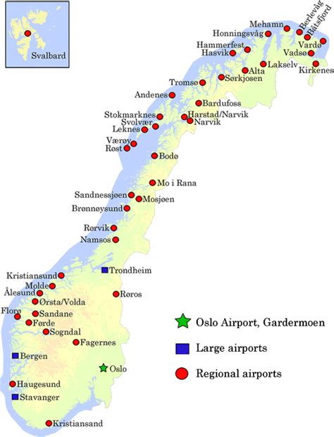 Reconsidering The Regional Airport Network In Norway Springerlink