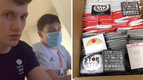 Olympians At The Tokyo Games Show How Many Condoms They Got Narcity