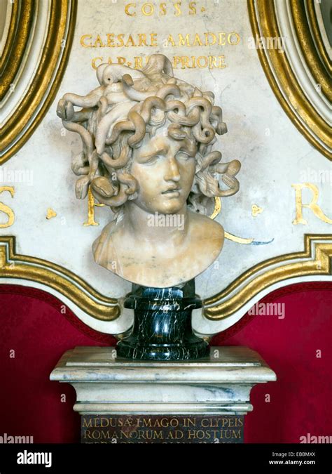 Medusa Gian Lorenzo Bernini 1598 1680 Musei Capitolini Roma Italia