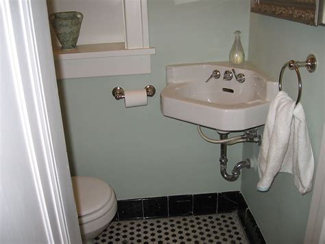 With sizes up to 40 in. Finish powder room close sink 3 x 5 half bath | Tiny ...