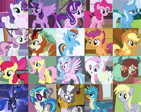 My Top 20 Mlp Characters Rmylittlepony