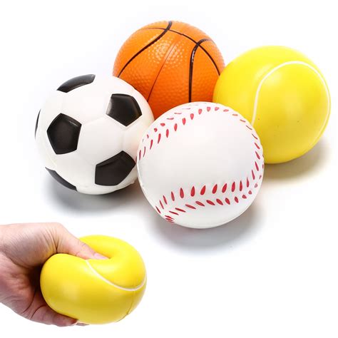 Stress Relief Ball Adult Children Toy 100mm Squeeze Football Slow
