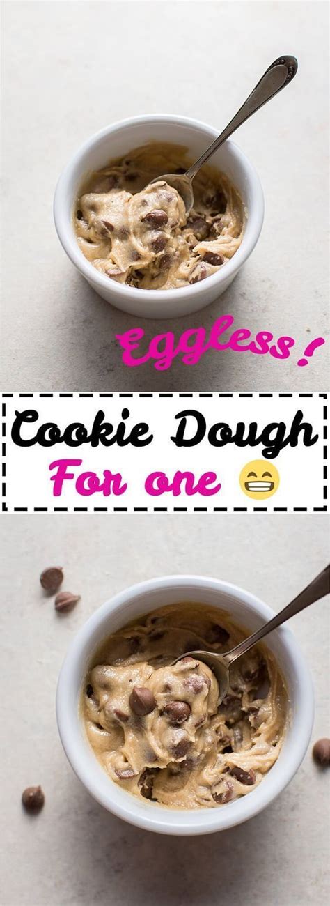 Eggs are used in baking to help add structure, flavor and moisture to a recipe. Guilt-Free Eggless Chocolate Chip Cookie Dough for One ...