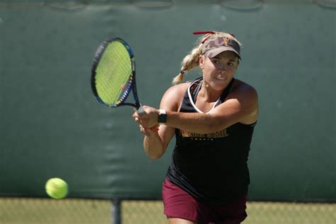 Asu Womens Tennis Bounced From Pac 12 Tournament The Arizona State Press