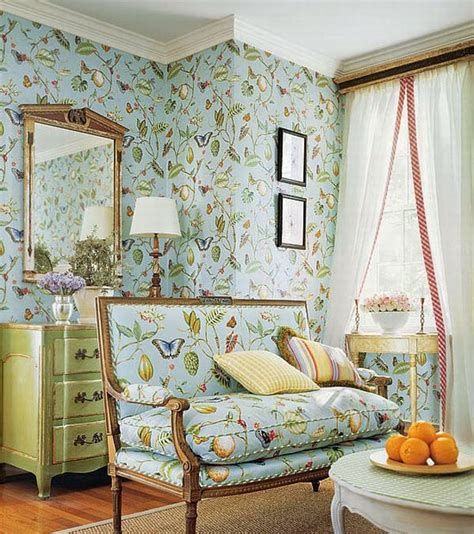 French Provincial Style Wallpaper Draw Quack