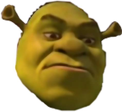 Download Shrek Face No Background Hd Png Download Vhv